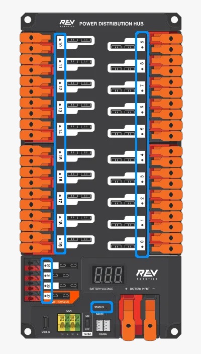PDH (Power Distribution Hub)